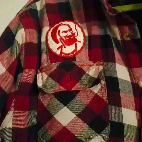 VTG Custom Wrangler Lined Jacket. VTG Zigzag Rolling & VTG Robert Crumb patches - Picture 4 of 16